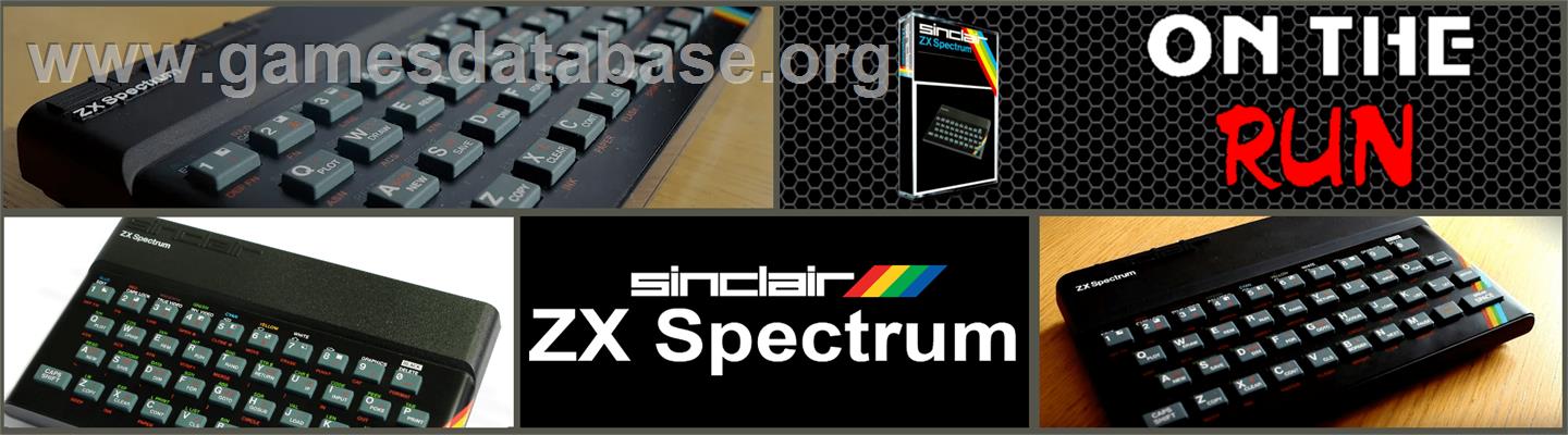 On The Run - Sinclair ZX Spectrum - Artwork - Marquee